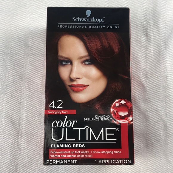 Schwarzkopf Ultime Color Mahogany Red NIB - Picture 1 of 4
